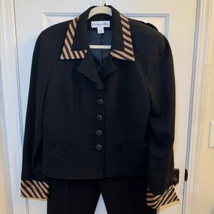 Vintage Christian Dior Women’s Wool Suit Set | US 10-12 (Estimated)